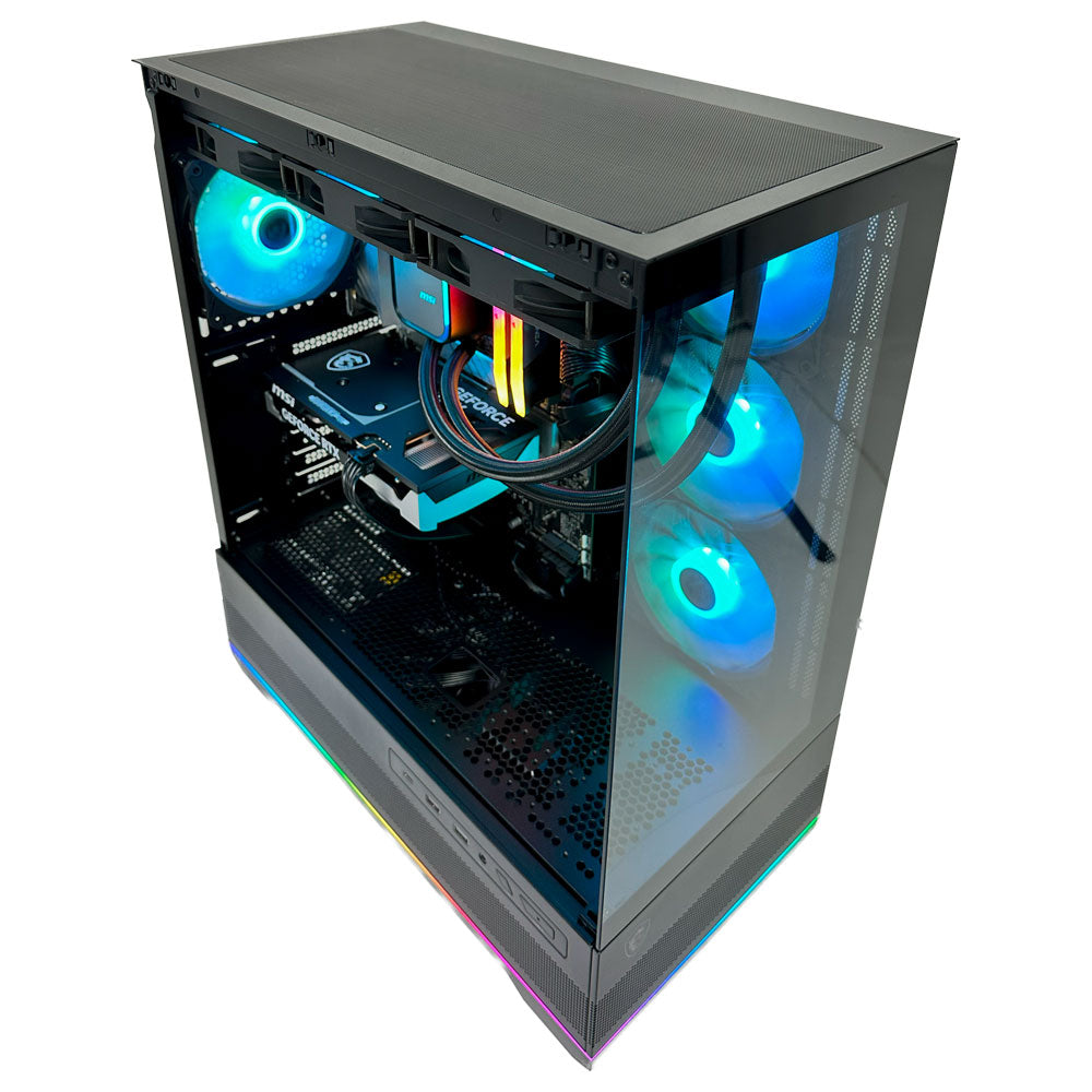 Kiyo Pano Gaming PC (Intel Core i9-14900K CPU, RTX 5070 2X OC 12GB GPU, 32GB RAM)