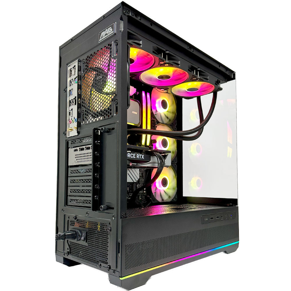 Kiyo Pano Gaming PC (Intel Core i9-14900K CPU, RTX 5070 2X OC 12GB GPU, 32GB RAM)