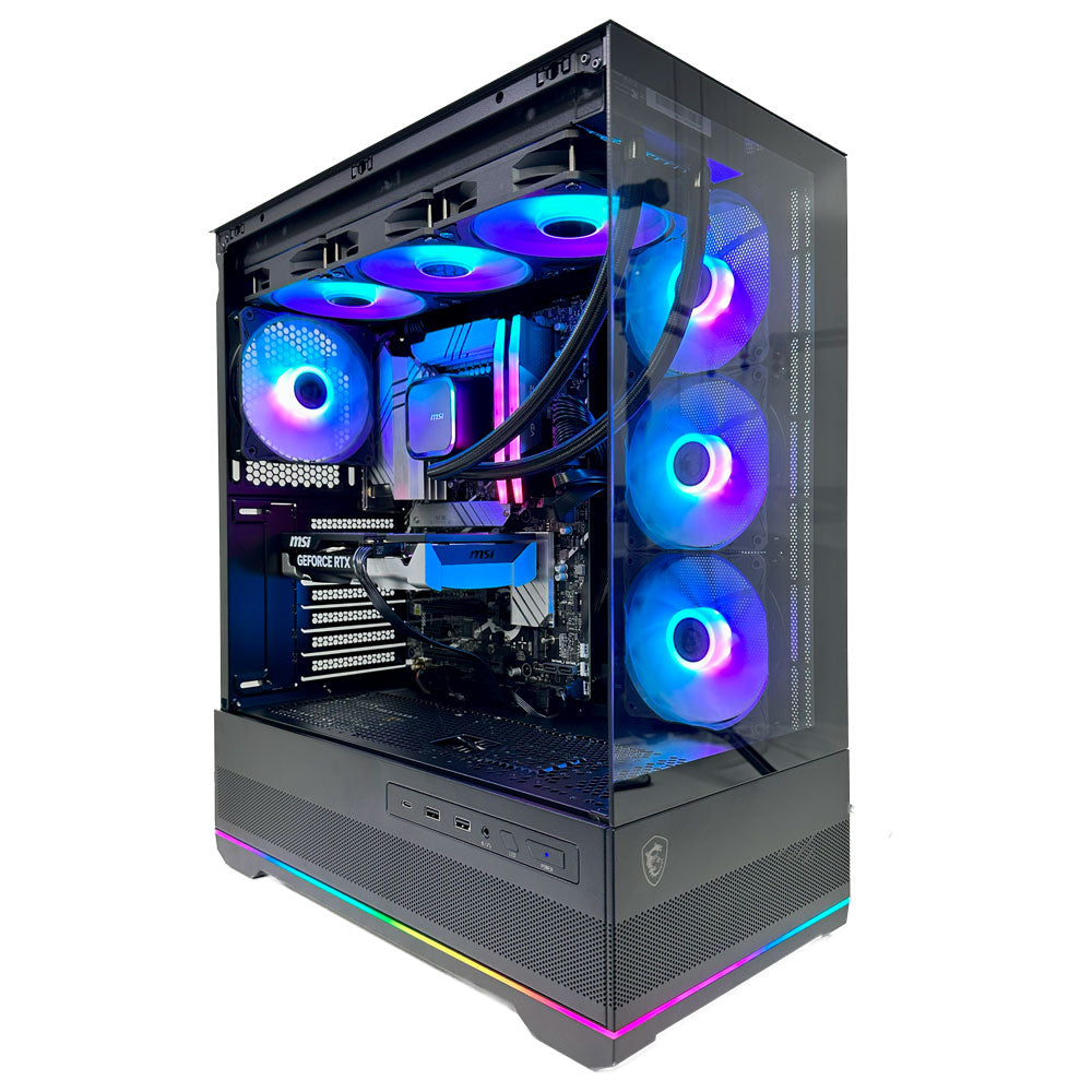 Kiyo Pano Gaming PC (Intel Core i9-14900K CPU, RTX 5070 2X OC 12GB GPU, 32GB RAM)