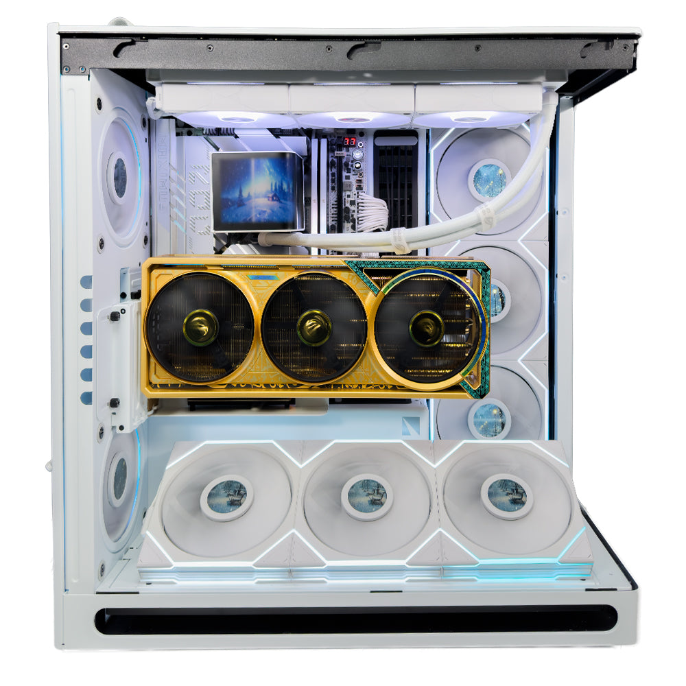 Lunar Dhahab Gaming PC (Intel Core Ultra 9 285K CPU, RTX 5090 OC 32GB GPU, 64GB RAM)