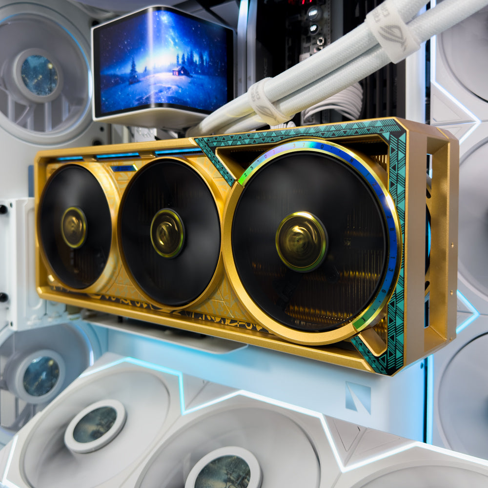 Lunar Dhahab Gaming PC (Intel Core Ultra 9 285K CPU, RTX 5090 OC 32GB GPU, 64GB RAM)