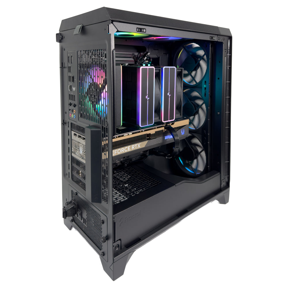 Meshify Gaming PC (AMD Ryzen 7 9800X3D CPU, RTX 5080 16GB GPU, 64GB RAM)