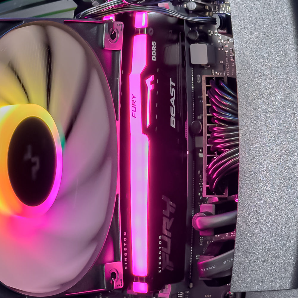 Meshify Gaming PC (AMD Ryzen 7 9800X3D CPU, RTX 5080 16GB GPU, 64GB RAM)
