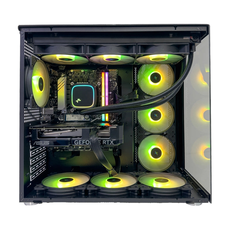 Midnight Gaming PC (Intel i5-14400F CPU, RTX 4060 8GB GPU, 32GB RAM)