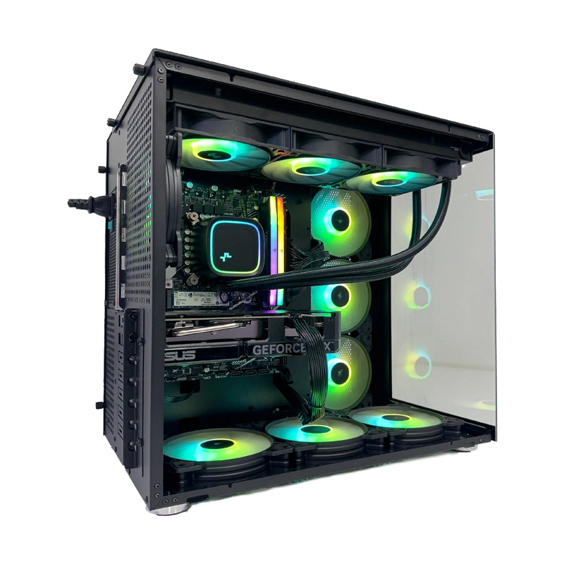 Midnight Gaming PC (Intel i5-14400F CPU, RTX 4060 8GB GPU, 32GB RAM)