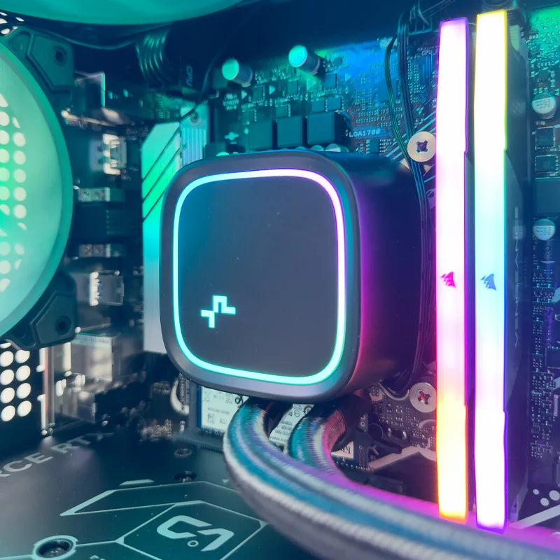 Midnight Gaming PC (Intel i5-14400F CPU, RTX 4060 8GB GPU, 32GB RAM)