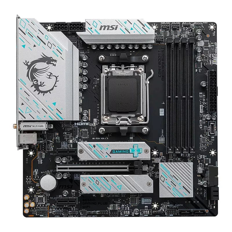 MidnightX Gaming PC (AMD Ryzen 5 7600X CPU, RTX 5070 12GB GPU, 32GB RAM)