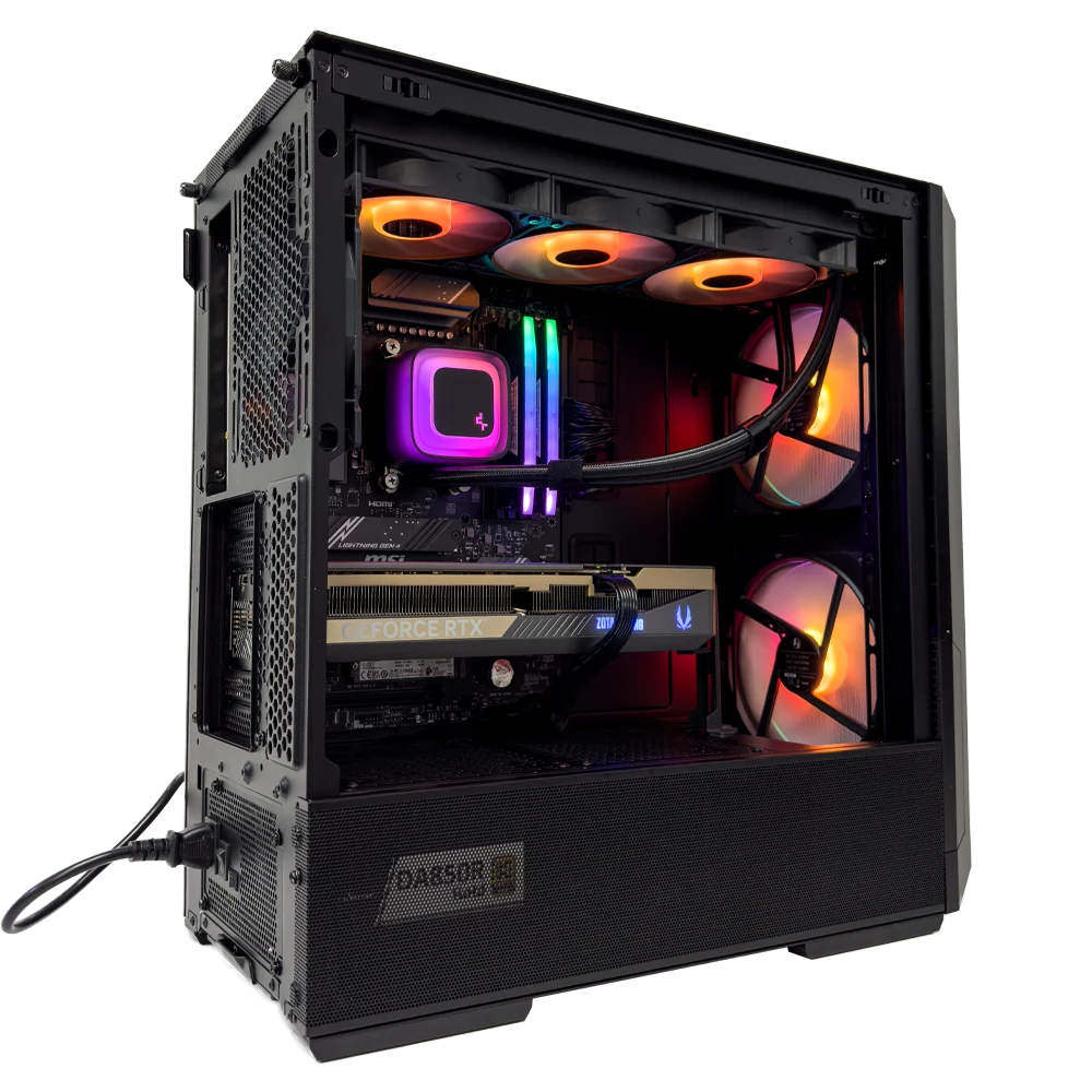 Myrixel Gaming PC (AMD Ryzen 7 9800X3D CPU, RTX 5070 Ti OC 16GB GPU, 32GB RAM)