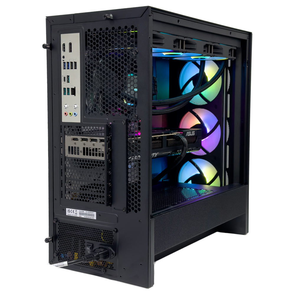 NanoDrive Gaming PC (AMD Ryzen 7 9800X3D CPU, RTX 5070 Ti OC 16GB GPU, 64GB RAM)