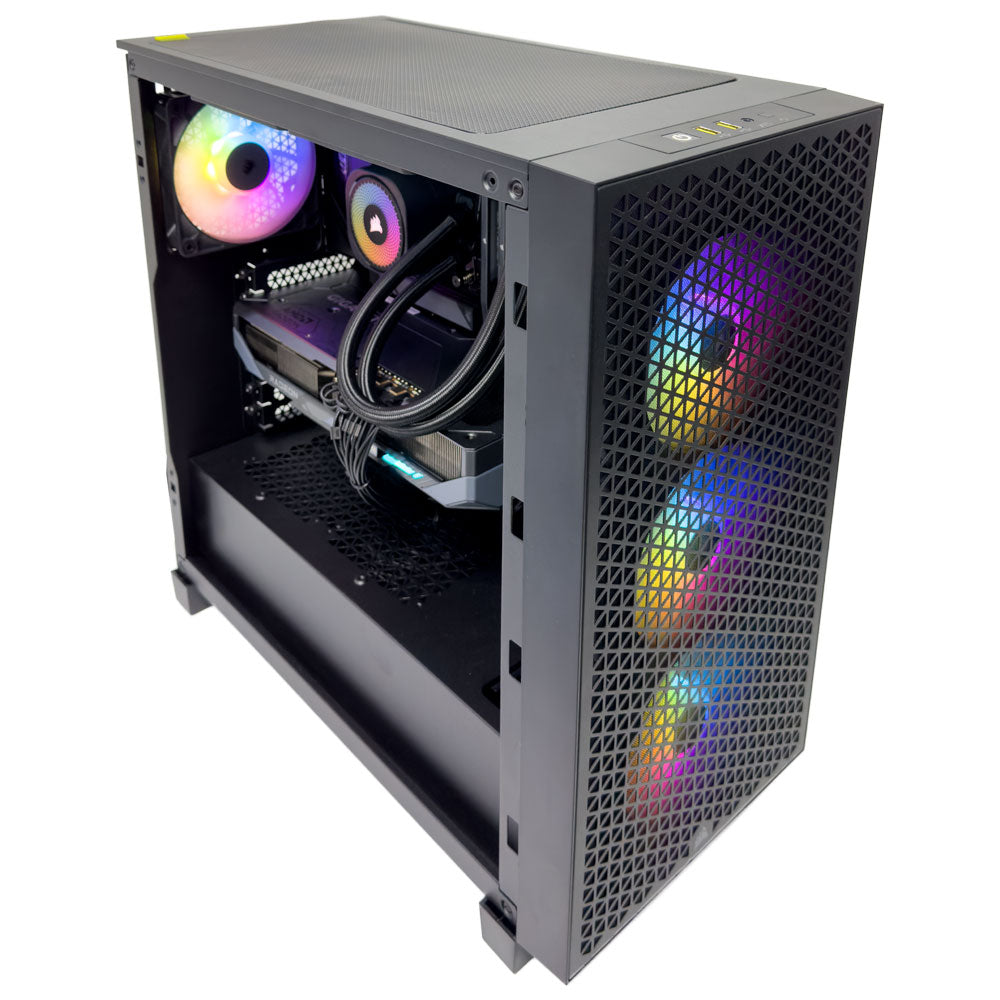 Nautilus Gaming PC (AMD Ryzen 7 9800X3D CPU, RX 9070 XT OC 16GB GPU, 64GB RAM)