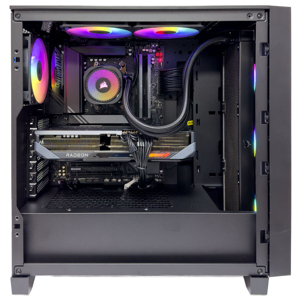 Nautilus Gaming PC (AMD Ryzen 7 9800X3D CPU, RX 9070 XT OC 16GB GPU, 64GB RAM)