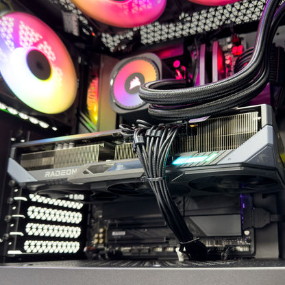 Nautilus Gaming PC (AMD Ryzen 7 9800X3D CPU, RX 9070 XT OC 16GB GPU, 64GB RAM)