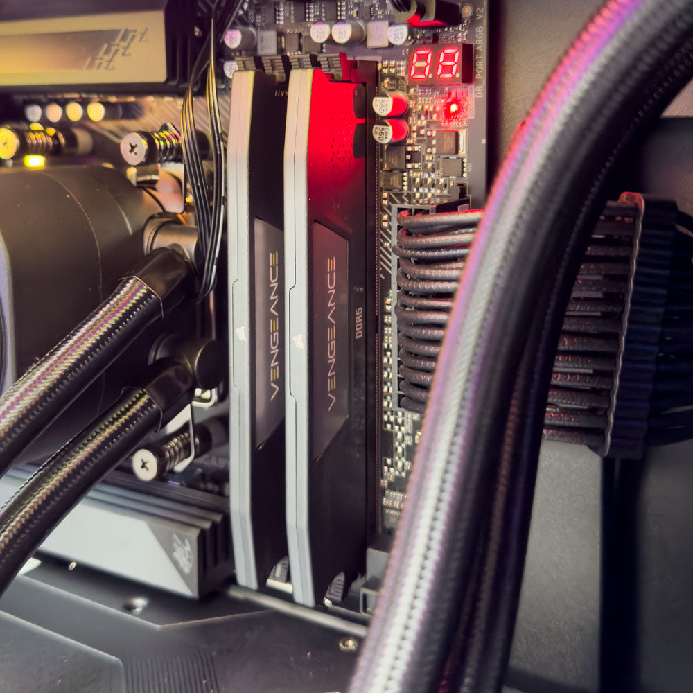 Nautilus Gaming PC (AMD Ryzen 7 9800X3D CPU, RX 9070 XT OC 16GB GPU, 64GB RAM)