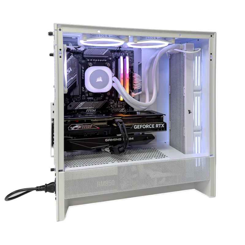 NebulaForce Gaming PC (AMD Ryzen 7-7800X-3D CPU, RTX 4070 Ti SUPER 16GB GPU, 32GB RAM)