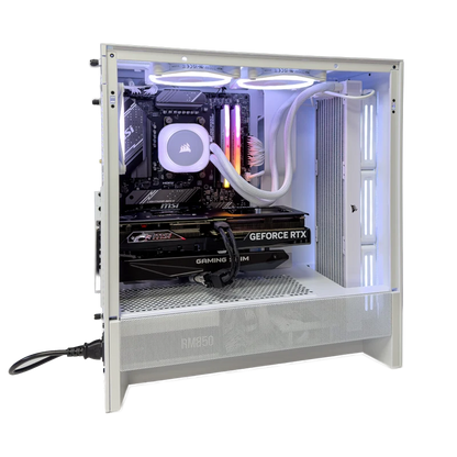 NebulaForce Gaming PC (AMD Ryzen 7-7800X-3D CPU, RTX 4070 Ti SUPER 16GB GPU, 32GB RAM)
