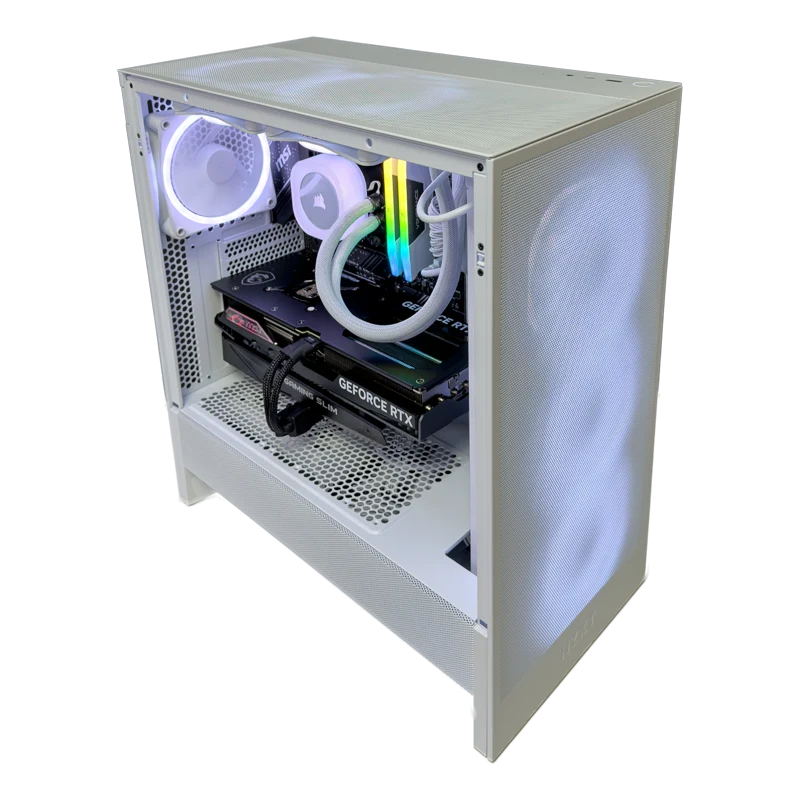 NebulaForce Gaming PC (AMD Ryzen 7-7800X-3D CPU, RTX 4070 Ti SUPER 16GB GPU, 32GB RAM)