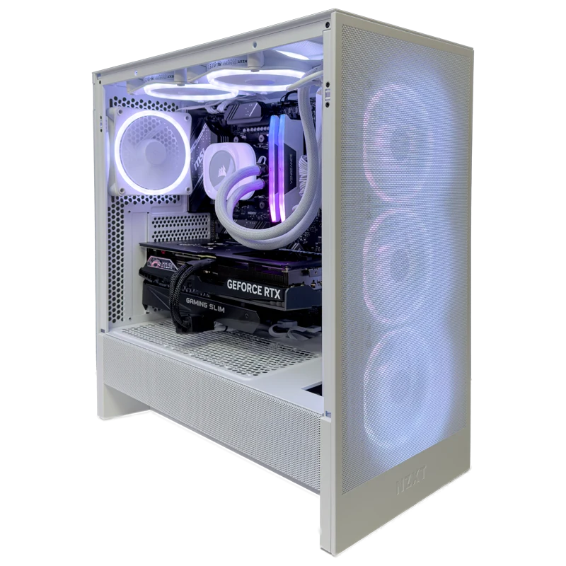 NebulaForce Gaming PC (AMD Ryzen 7-7800X-3D CPU, RTX 4070 Ti SUPER 16GB GPU, 32GB RAM)