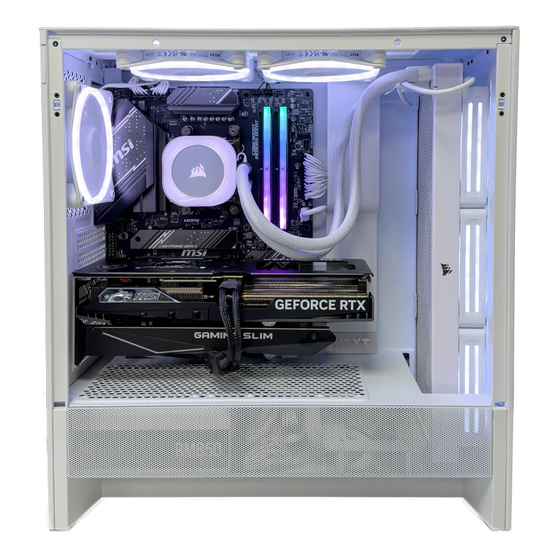NebulaForce Gaming PC (AMD Ryzen 7-7800X-3D CPU, RTX 4070 Ti SUPER 16GB GPU, 32GB RAM)