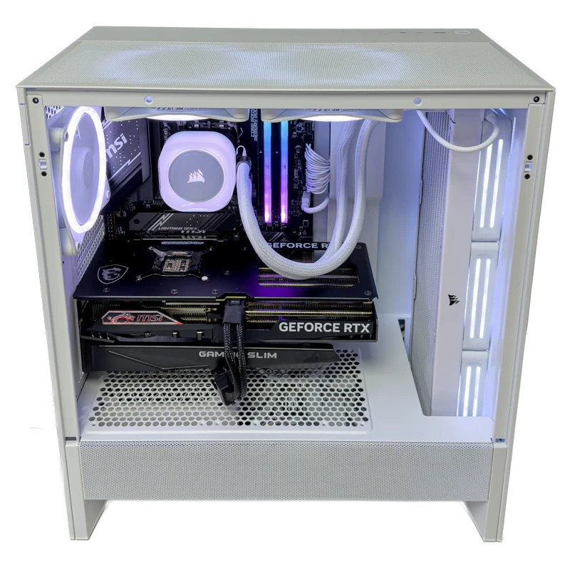 NebulaForce Gaming PC (AMD Ryzen 7-7800X-3D CPU, RTX 4070 Ti SUPER 16GB GPU, 32GB RAM)