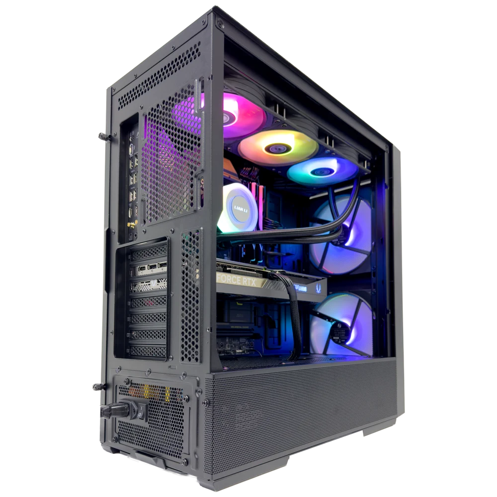NeonX Gaming PC (Intel Core Ultra 7 265K CPU, RTX 5070 OC 12GB GPU, 64GB RAM)