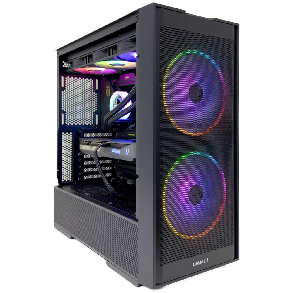 NeonX Gaming PC (Intel Core Ultra 7 265K CPU, RTX 5070 OC 12GB GPU, 64GB RAM)