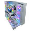 Nova White Gaming PC (Intel Core i7-14700K CPU, RTX 5070 OC 12GB GPU, 32GB RAM)