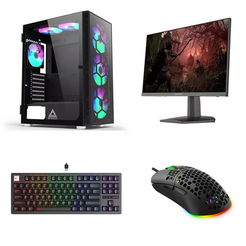 NovaCore Bundle Gaming PC (Intel Core i5-13400F CPU, RTX 4060 Dual OC 8GB GPU, 16GB RAM)