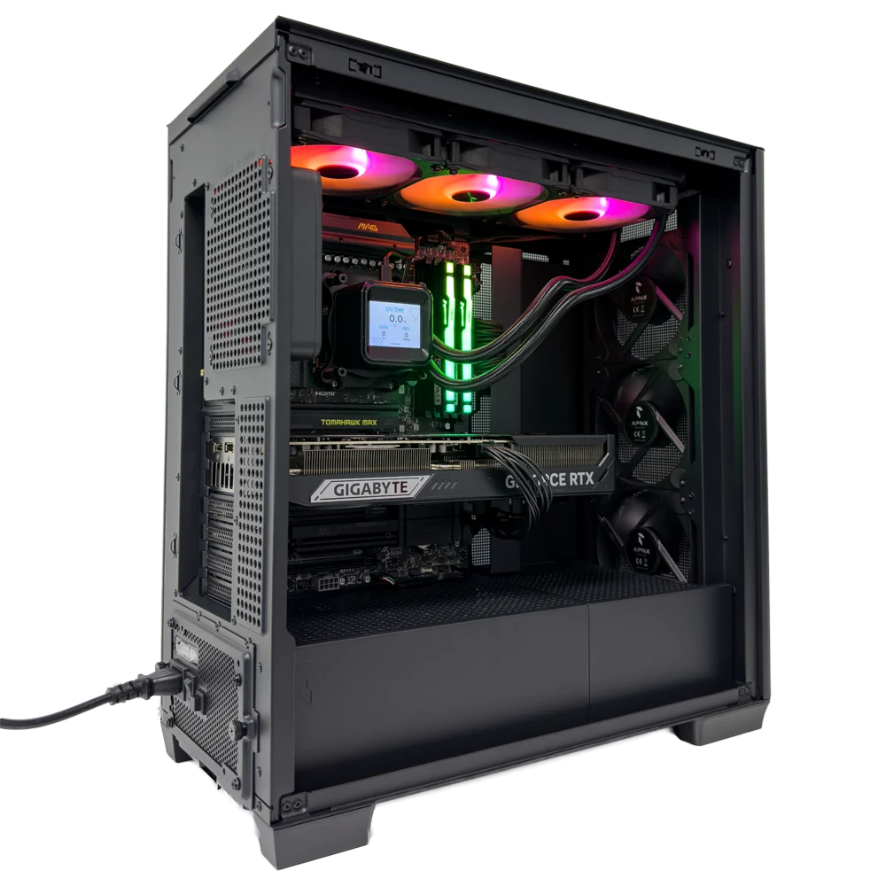 Nytrix Gaming PC (AMD Ryzen 7 7800X3D CPU, RTX 5070 Ti 16GB GPU, 64GB RAM)