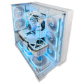 NOEL White Gaming PC (AMD Ryzen 7-9800X3D, RTX 5080, 64GB Ram)