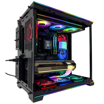 PhoenixEdge Gaming PC (AMD Ryzen 7 9800X3D CPU, RTX 5080 16GB GPU, 32GB RAM)