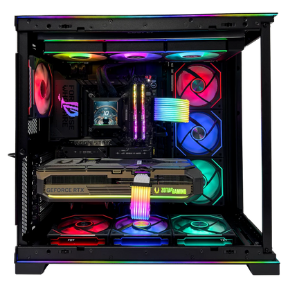 PhoenixEdge Gaming PC (AMD Ryzen 7 9800X3D CPU, RTX 5080 16GB GPU, 32GB RAM)