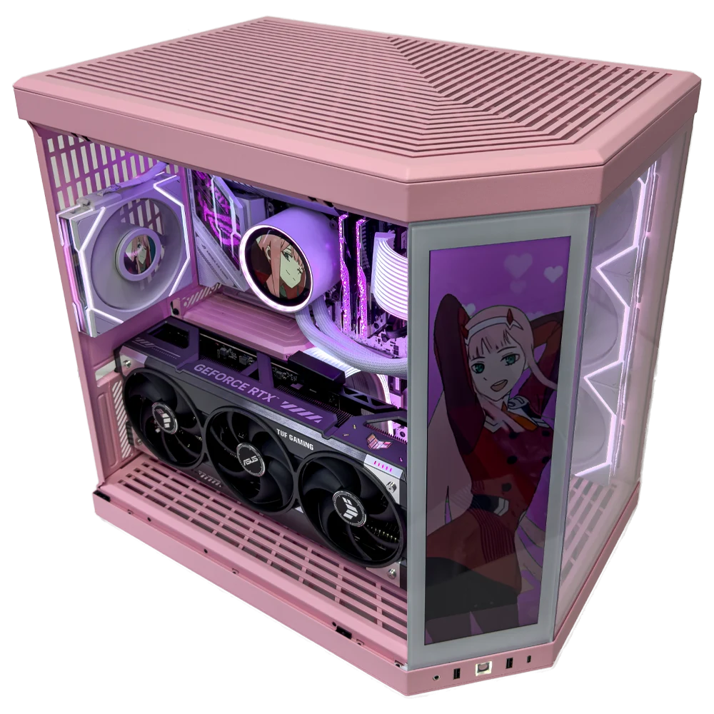 Pinkify Gaming PC (Intel Core Ultra 7 265K CPU, RTX 5080 OC 16GB GPU, 32GB RAM)