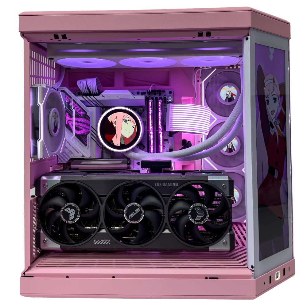 Pinkify Gaming PC (Intel Core Ultra 7 265K CPU, RTX 5080 OC 16GB GPU, 32GB RAM)