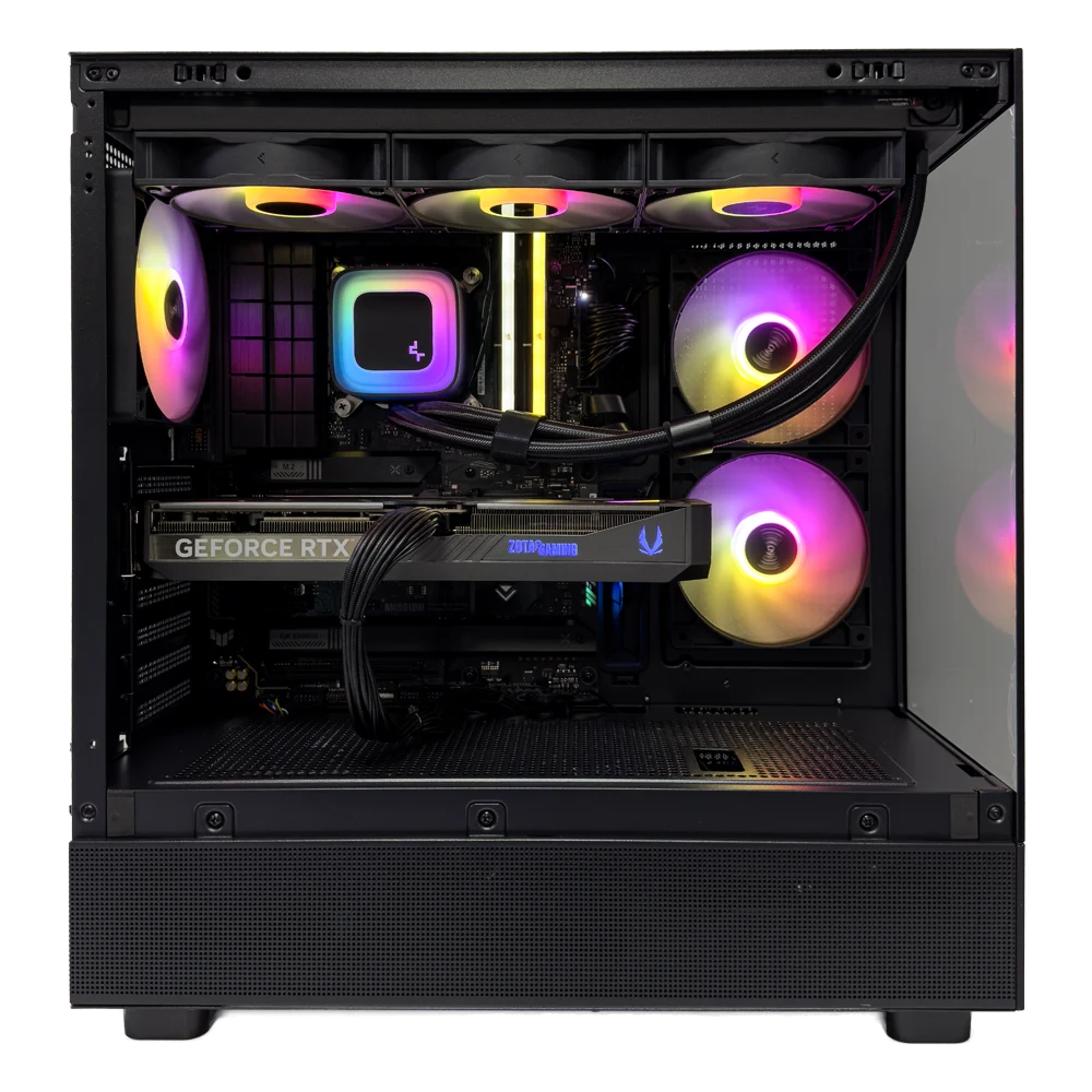 Quorix Gaming PC (Intel Core i7-14700KF CPU, RTX 5070 OC 12GB GPU, 32GB RAM)