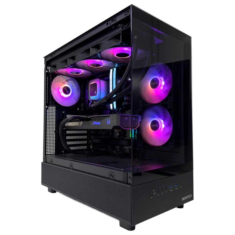 Quorix Gaming PC (Intel Core i7-14700KF CPU, RTX 5070 OC 12GB GPU, 32GB RAM)