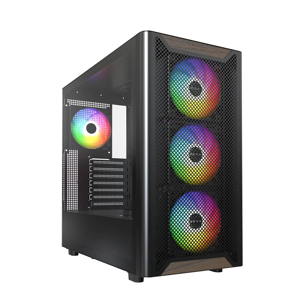 RapidEdge Gaming PC (AMD Ryzen 5 7600X CPU, RTX 5060 OC 8GB GPU, 32GB RAM)