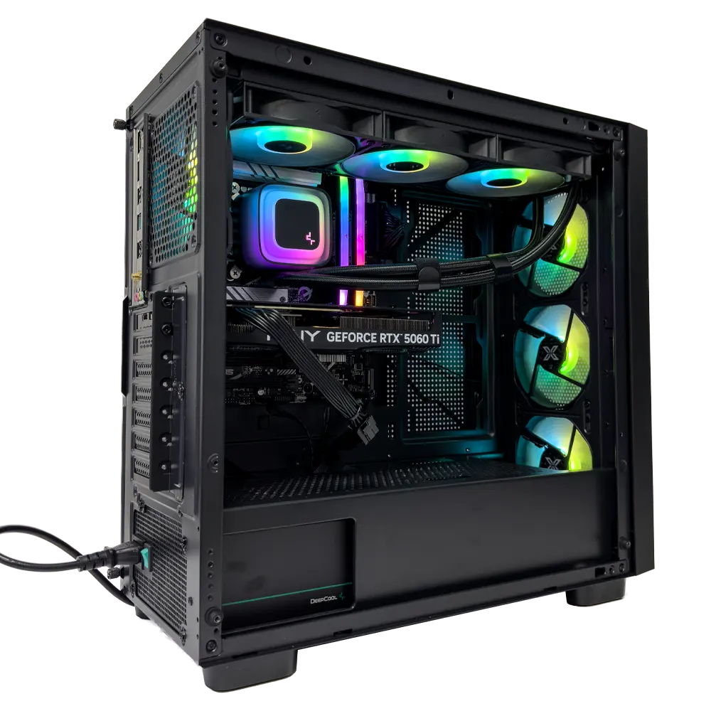 Riftborn Gaming PC (Intel Core i7-12700K CPU, RTX 5060 Ti OC 8GB GPU, 32GB RAM)