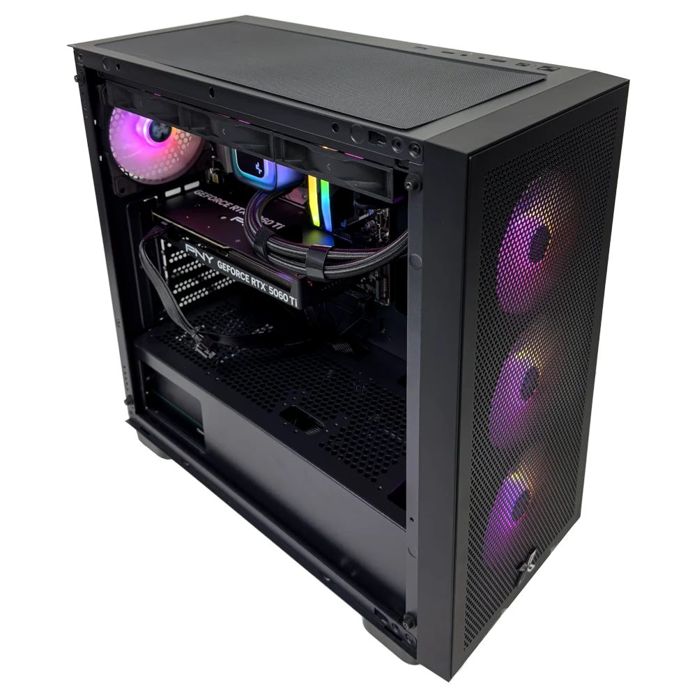 Riftborn Gaming PC (Intel Core i7-12700K CPU, RTX 5060 Ti OC 8GB GPU, 32GB RAM)