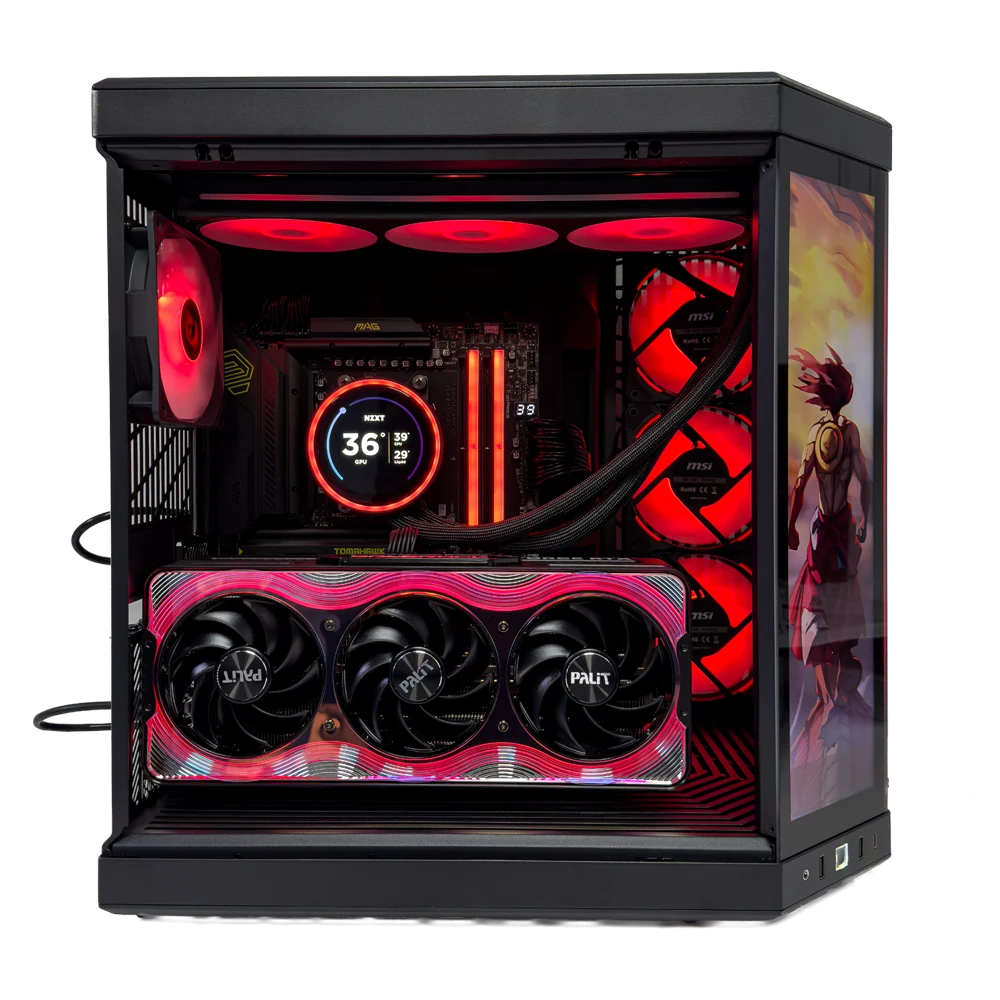 Shadryl Gaming PC (AMD Ryzen 7 9800X3D CPU, RTX 5090 OC 32GB GPU, 64GB RAM)