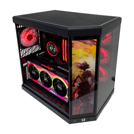 Shadryl Gaming PC (AMD Ryzen 7 9800X3D CPU, RTX 5090 OC 32GB GPU, 64GB RAM)