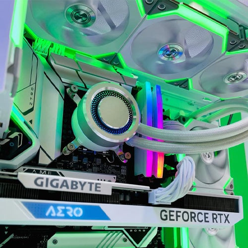 Snow White Gaming PC (Intel i7-13700K, RTX 4070, 32GB RAM)
