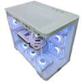 Solid White Gaming PC (AMD Ryzen 7 9700X CPU, RTX 5070 Ti OC 16GB GPU, 32GB RAM)