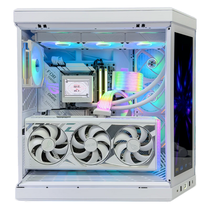 Solstice Gaming PC (AMD Ryzen 7 9800X3D CPU, RTX 4090 OC 24GB GPU, 96GB RAM)