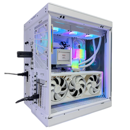 Solstice Gaming PC (AMD Ryzen 7 9800X3D CPU, RTX 4090 OC 24GB GPU, 96GB RAM)