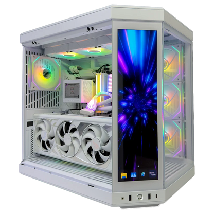 Solstice Gaming PC (AMD Ryzen 7 9800X3D CPU, RTX 4090 OC 24GB GPU, 96GB RAM)