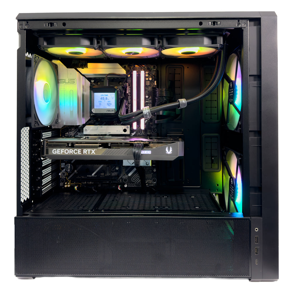 Spark Gaming PC (AMD Ryzen 7 9800X3D CPU, RTX 5070 Ti OC 16GB GPU, 32GB RAM)
