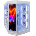 TRYX White Gaming PC (AMD Ryzen 9 9950X3D CPU, RTX 5070 Ti OC 16GB GPU, 32GB RAM)