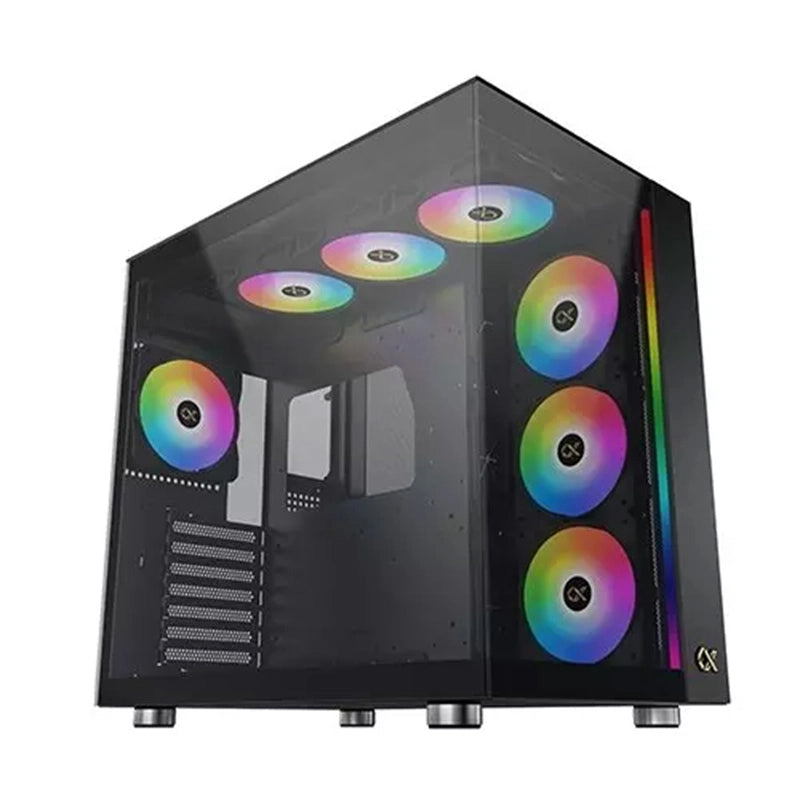 UltraForge Gaming PC (AMD Ryzen 7 9800X3D CPU, RTX 4060 Ti 2X OC 16GB GPU, 32GB RAM)