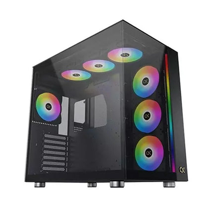 UltraForge Gaming PC (AMD Ryzen 7 9800X3D CPU, RTX 4060 Ti 2X OC 16GB GPU, 32GB RAM)