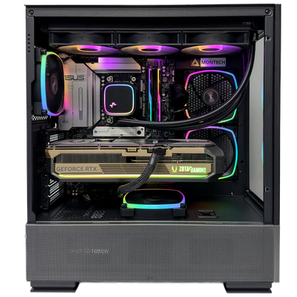 VelocityCore Gaming PC (AMD Ryzen 9 9950X CPU, RTX 5070 Ti 16GB GPU, 64GB RAM)